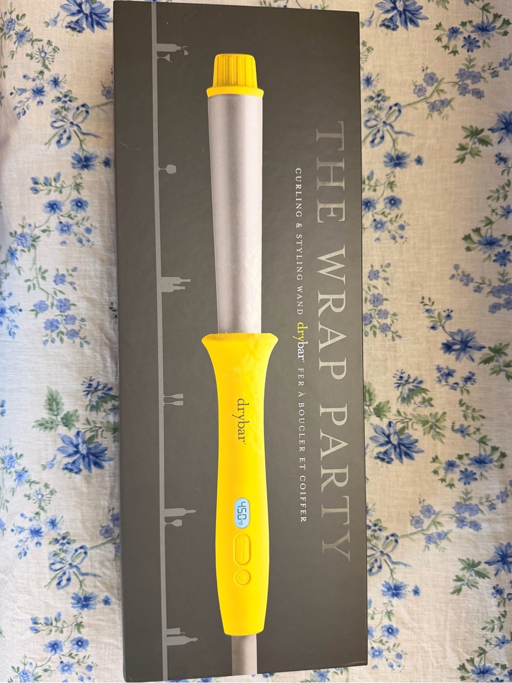 Drybar The Wrap Party Styling Wand in Bright Yellow